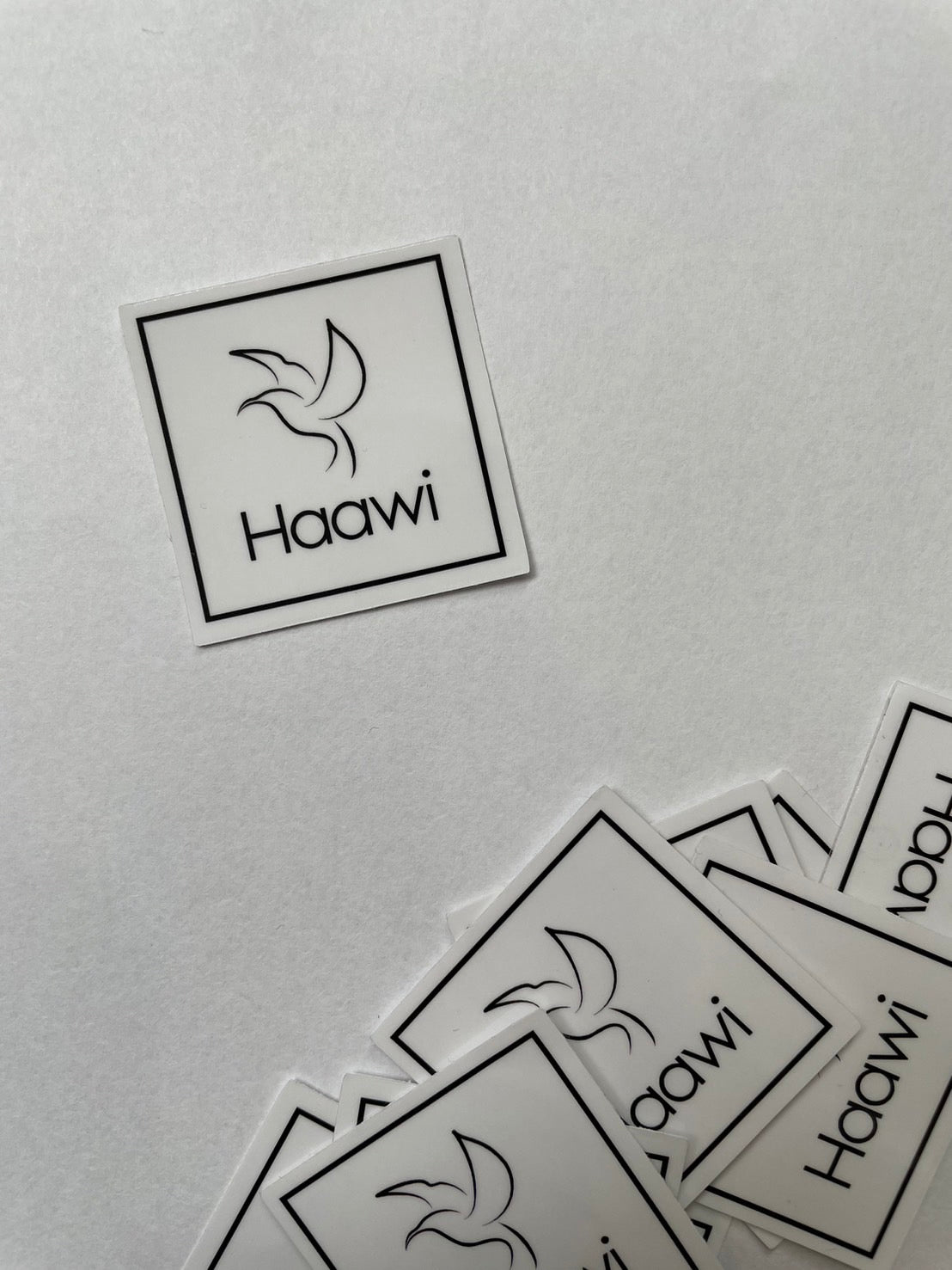Haawi logo sticker
