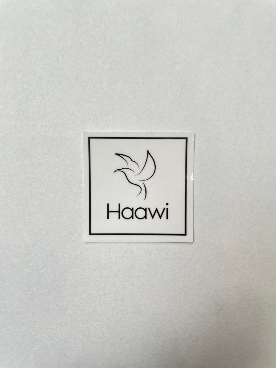Haawi logo sticker