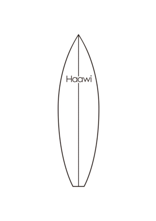 Surf board sticker