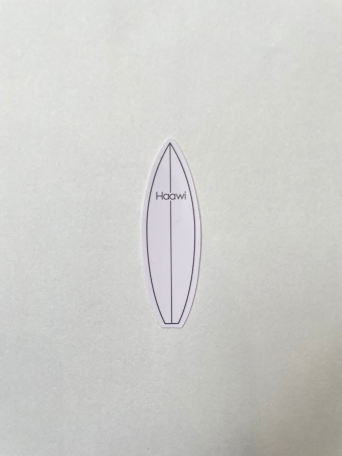 Surf board sticker