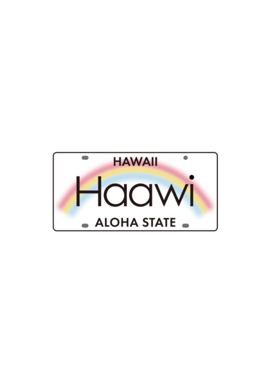 logo plate sticker