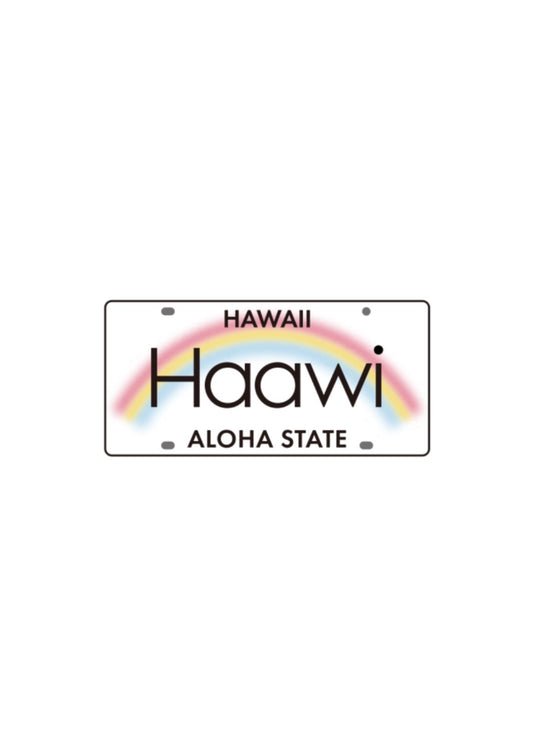 logo plate sticker