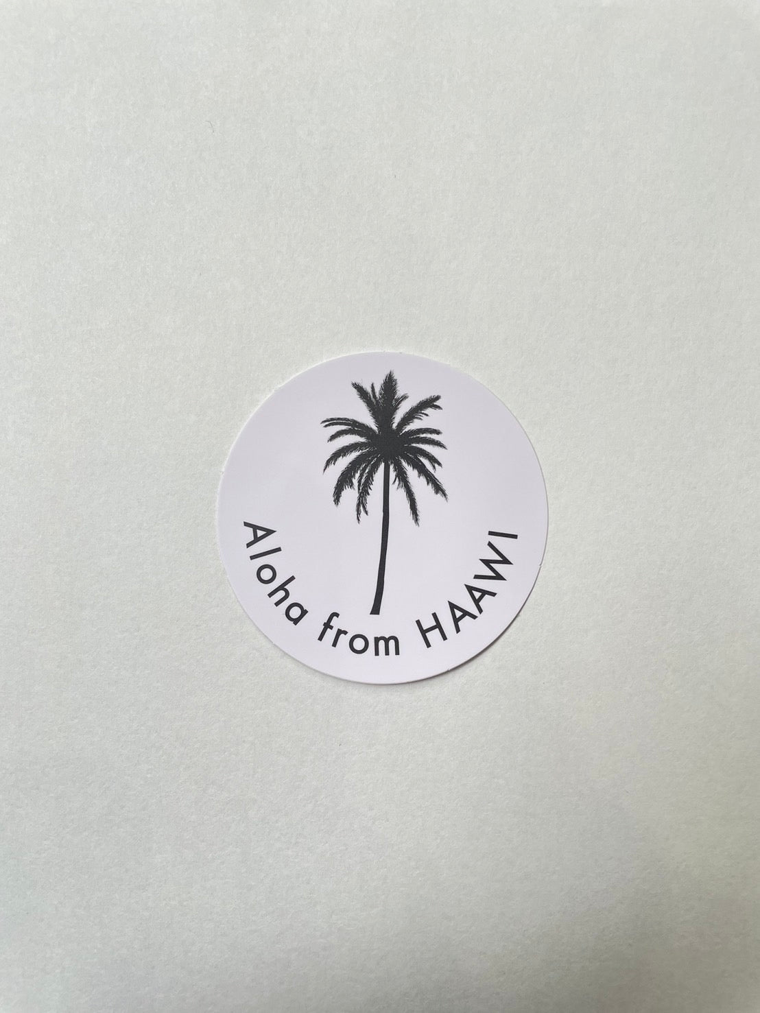 Palm tree sticker